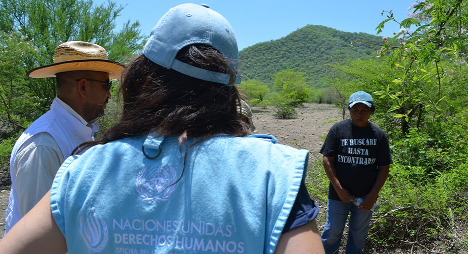 UN Human Rights advisors at work in Mexico © OHCHR