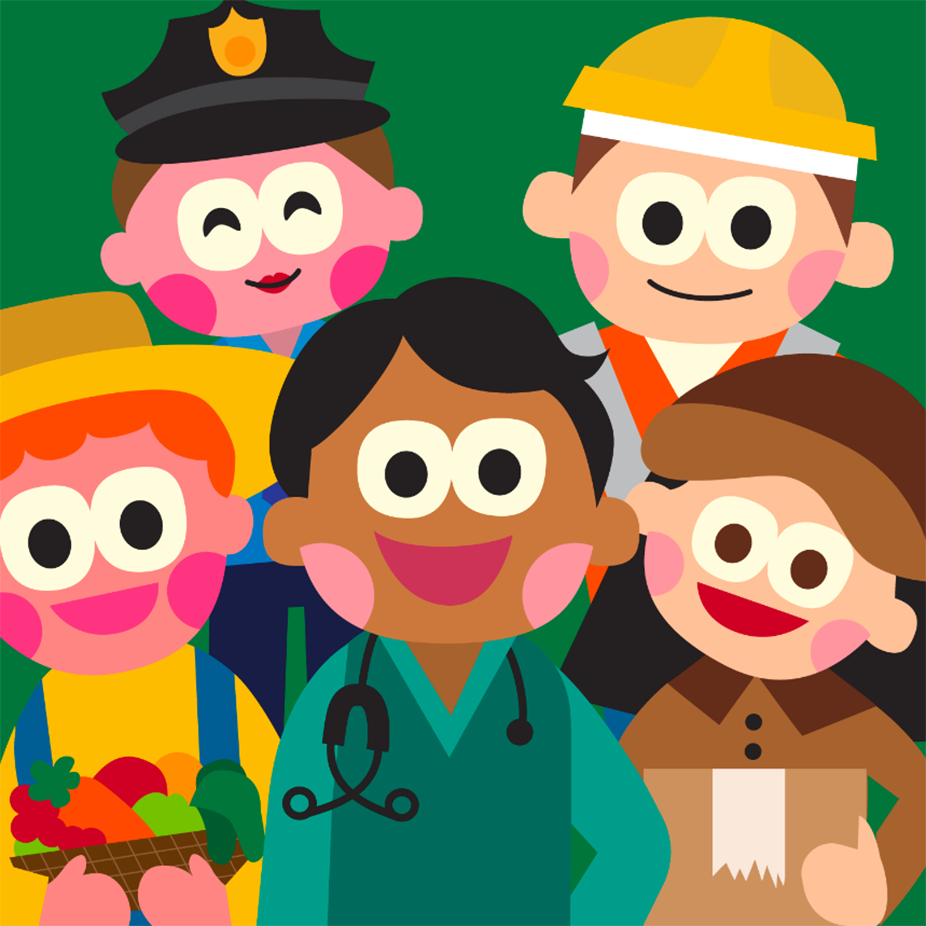 Illustration of children