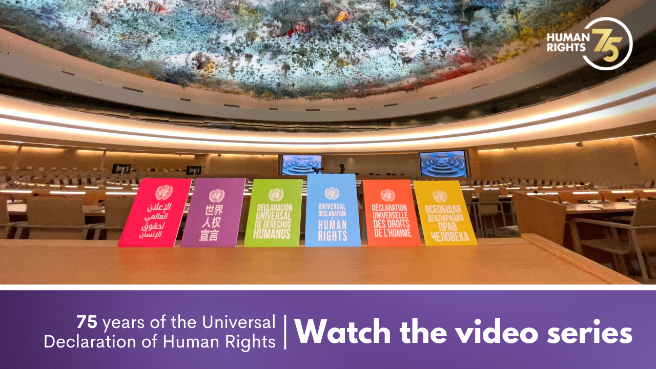 Banner UDHR75